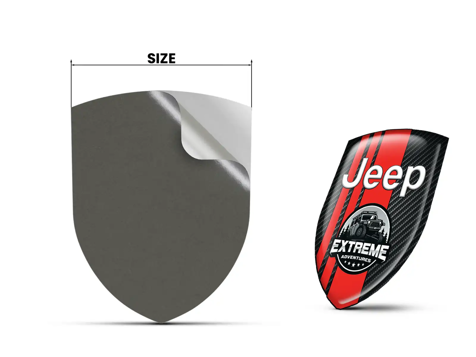 Jeep Sticker Bannière Auto Max Durable Style Pro Moderne